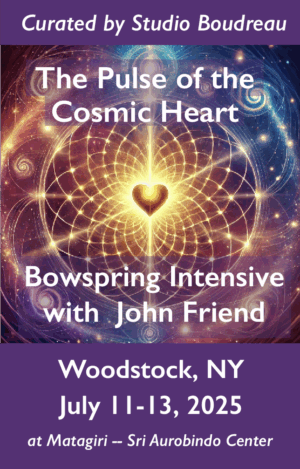 Woodstock, NY - July 11-13, 2025 -- Semi-Private Bowspring Intensive with John Friend - curated by Studio Boudreau