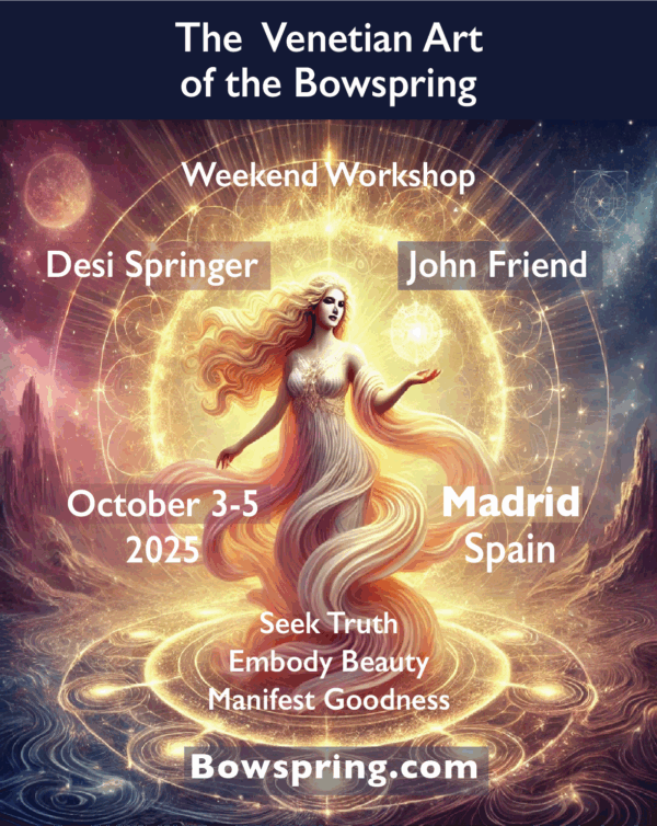 Madrid, Spain - Oct. 3-5, 2025 - John Friend & Desi Springer