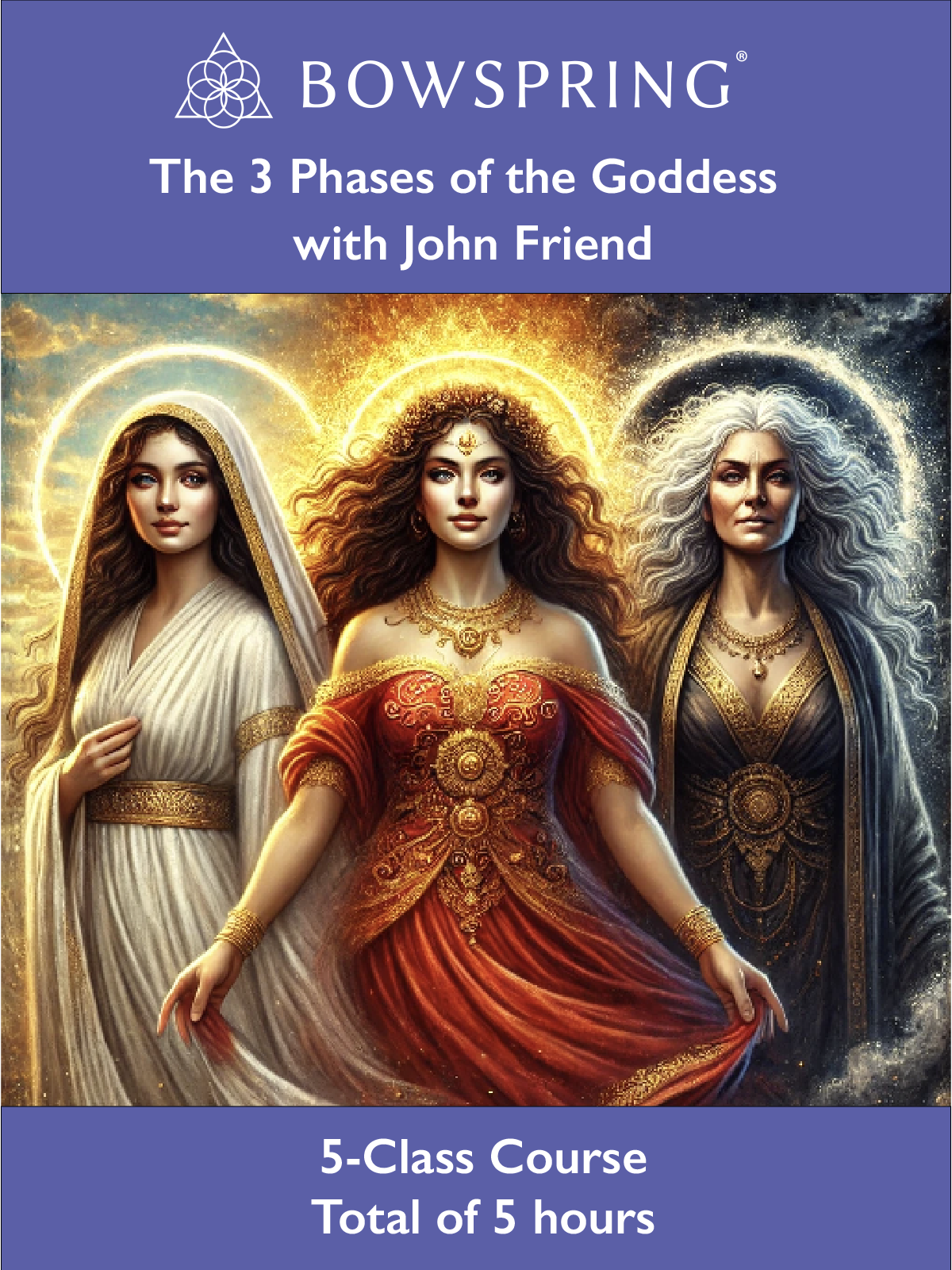 The 3 Phases of the Goddess – with John Friend