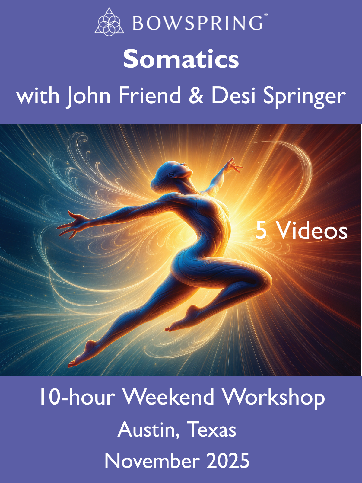 Somatics – online Bowspring workshop with John Friend & Desi Springer
