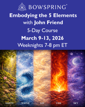 Embodying the 5 Elements - March 9-13, 2026 -- 5-day online course with John Friend