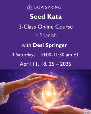 Seed Kata Online Course - in Spanish with Desi Springer -- Saturday mornings - April 11, 18, 25 - 2026