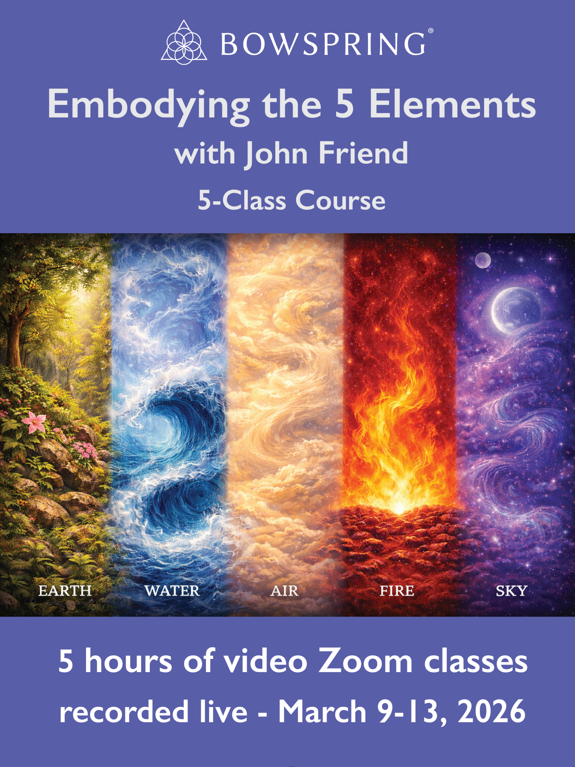 Embodying the 5 Elements with John Friend – March 2026