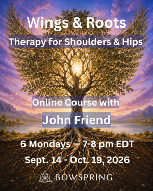 Wings and Roots - Therapy for Shoulders and Hips - 6-class Course - John Friend - Sept. 14-Oct.19, 2026